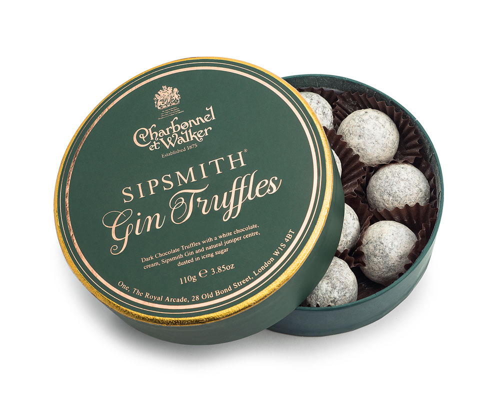 Charbonnel Et Walker Sipsmith Gin Truffles 110g RRP 16 CLEARANCE XL 7.99